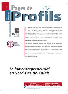 Le fait entrepreneurial en Nord-Pas-de-Calais