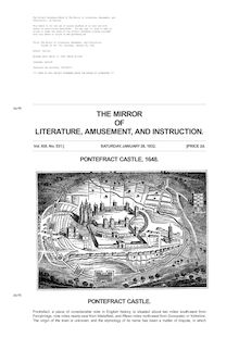 The Mirror of Literature, Amusement, and Instruction - Volume 19, No. 531, January 28, 1832