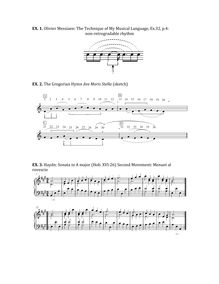 EX. 1. Olivier Messiaen: The Technique of My Musical Language, Ex ...