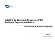 PCI Security Audit Procedures V 1 1 Por