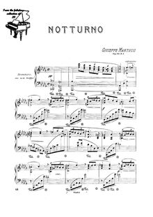 Partition No.5 Notturno, 6 Pezzi, Op.44, Martucci, Giuseppe