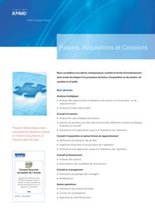 Fusions Acquisitions Cessions_2008:TP4_Newsletter_A4.QXD.qxd