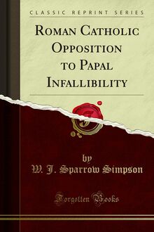 Roman Catholic Opposition to Papal Infallibility