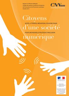 Rapport du Conseil National du Numérique - Conclusions sur l’inclusion numérique