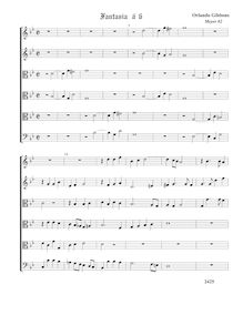 Partition Fantasia Meyer No.2 - partition complète (Tr Tr T T T B), fantaisies pour 6 violes de gambe