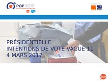 Intentions de vote POP 2017 11e vague (04.03)