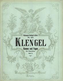 Partition , partie 2, Canons et Fugues pour Piano, Klengel, August Alexander