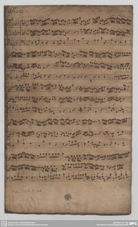Partition complète, Trio Sonata, TWV 42:d2, D minor, Telemann, Georg Philipp