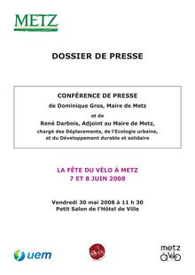 DOSSIER DE PRESSE - Ville de Metz