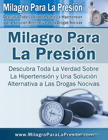LIBRO MILAGRO PARA LA PRESION PDF GRATIS