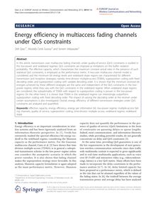 Energy efficiency in multiaccess fading channels under QoS constraints