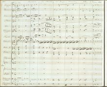 Partition Orchestral Score, Cantate af Meisling til Kongen s Fødselsdag