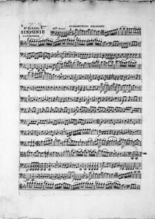 Partition violoncelle solo, Sinfonie concertante à neuf instrumens