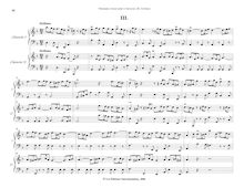 Partition , Siciliana, Trio Sonata, B♭ major, Telemann, Georg Philipp