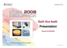 Introduction to CES EduPack 2008 French Eco  Audit carma2