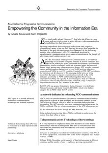 8 empowering the community in the information era