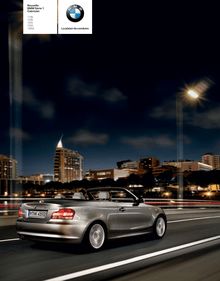 Nouvelle BMW Série 1 Cabriolet - Catalogue