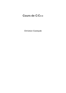 Cours de C/C++