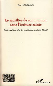 Le sacrifice de communion dans l écriture sainte