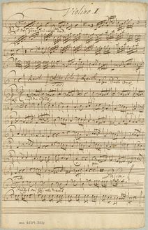 Partition cordes, Singet dem Herrn, TWV 1:1748, C major, Telemann, Georg Philipp
