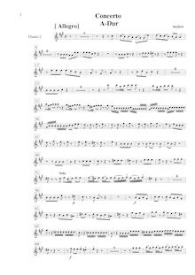 Partition flûte 2, Concerto Grosso en A major, A, Seyfert, Martin