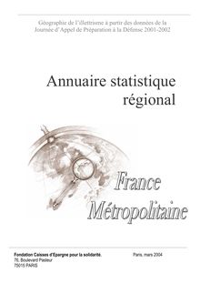 Annuaire statistique régional