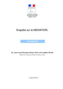 la synthèse du rapport - Synthese MEDIATOR DEF - INTERNET