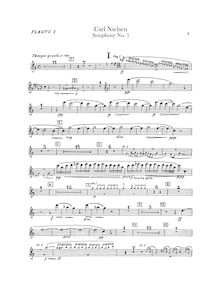 Partition flûte 1, 2, 3 (doubling Piccolo), Symphony No. 5, Op. 50