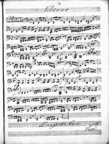 Partition Basses (grande viole), clavecin Concerto en D, D, Jommelli, Niccolò