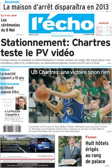 Stationnement: Chartres teste le PV vidéo