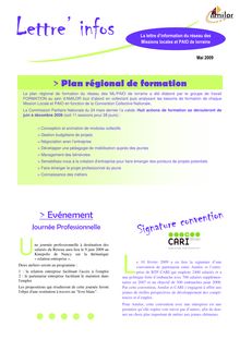 La lettre d info n°5 - n°5 mai 2009.pub