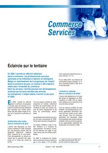 Commerce - Services : éclaircie sur le tertiaire (Octant n° 109)