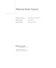 Rational Suite Tutorial