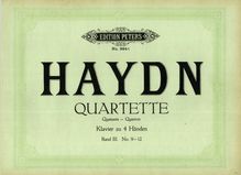 Partition complète, corde quatuors, Op.64, Haydn, Joseph