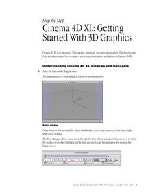 Cinema 4D XL : Getting Started With 3D Graphics
