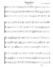 Partition complète, Magnificat Primi Toni, Palestrina, Giovanni Pierluigi da par Giovanni Pierluigi da Palestrina