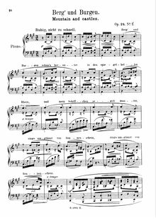Partition Op.24 Nos.7 et 9, Transcriptions of chansons by Robert Schumann