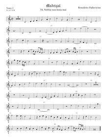 Partition ténor viole de gambe 3, octave aigu clef, Madrigali a 5 voci, Libro 4 par Benedetto Pallavicino