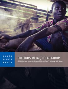 Ghana: Child Labor Fuels Gold Supply Chain