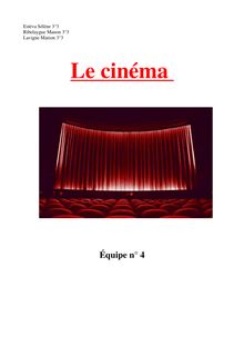 3ème3 - Le cinéma