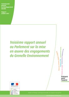 Troisième rapport annuel au Parlement sur la mise en œuvre des ...