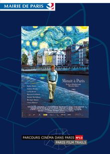 Paris - Parcours Cinéma N°13 - Film MIDNIGHT IN PARIS