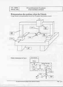 Robotique 2003 Génie Electrique et Systèmes de Commande Université de Technologie de Belfort Montbéliard