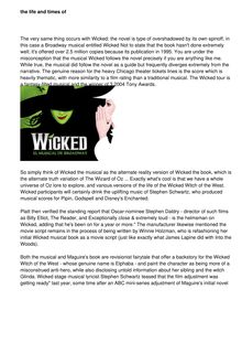 Aronoff Center To Offer Discount Tickets To Wicked