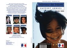 Défenseur des enfants : rapport annuel - année 2005