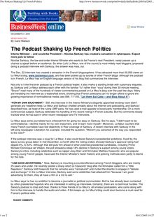 The Podcast Shaking Up French Politics