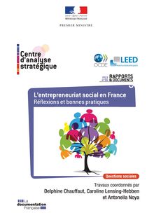 L entrepreneuriat social en France - Réflexions et bonnes pratiques