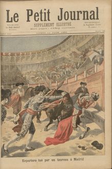 LE PETIT JOURNAL SUPPLEMENT ILLUSTRE  numéro 186 du 11 juin 1894