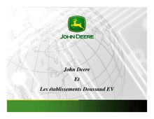 John Deere Et Les établissements Doussaud EV