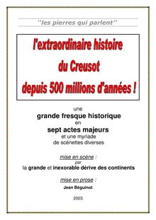 2010 02 21 Histoire du Creusot depuis 500 millions d'année